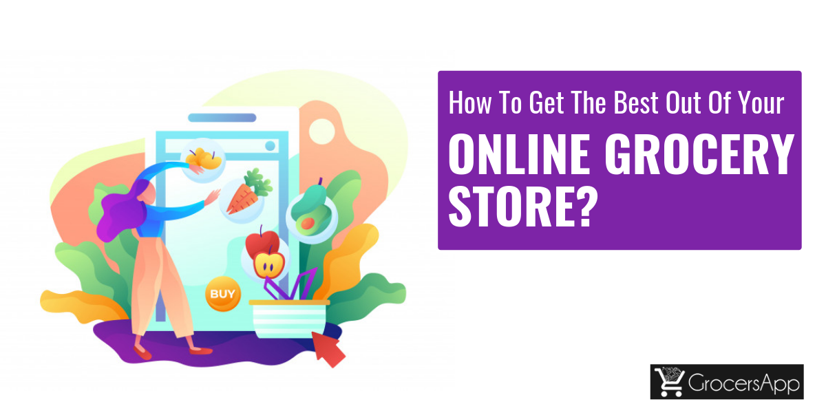marketing tips for an online grocery store