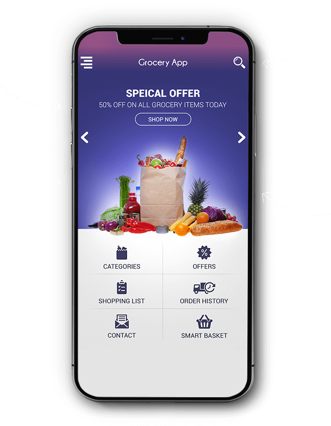 GrocersApp Features Our Mobile App for Grocery Shopping Provides an