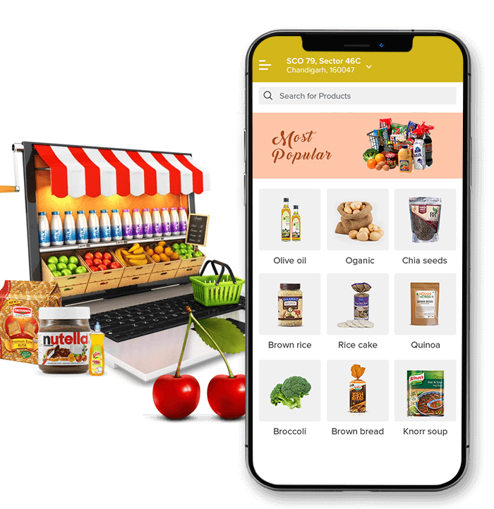 Grocery app development