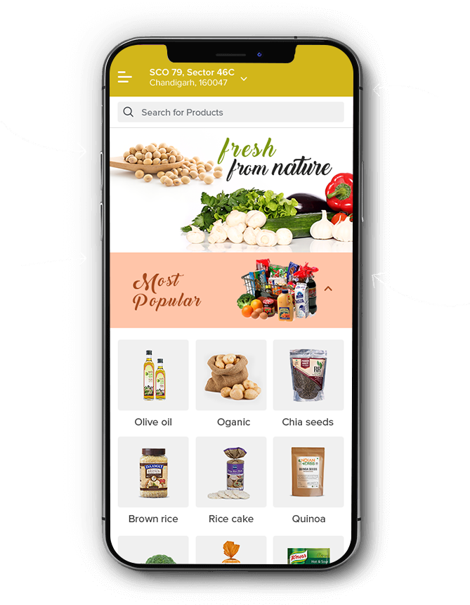 Mobile App For Grocery Shopping 