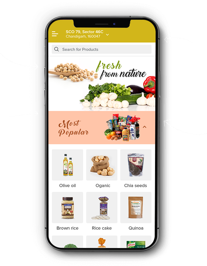 GrocersApp Features  Our Mobile App for Grocery Shopping Provides