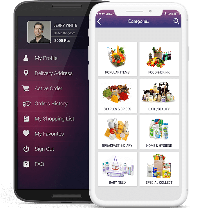 Grocery Mobile App Development